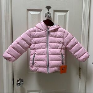 NWT Gerry Pink Toddler Bubble Jacket size 2T